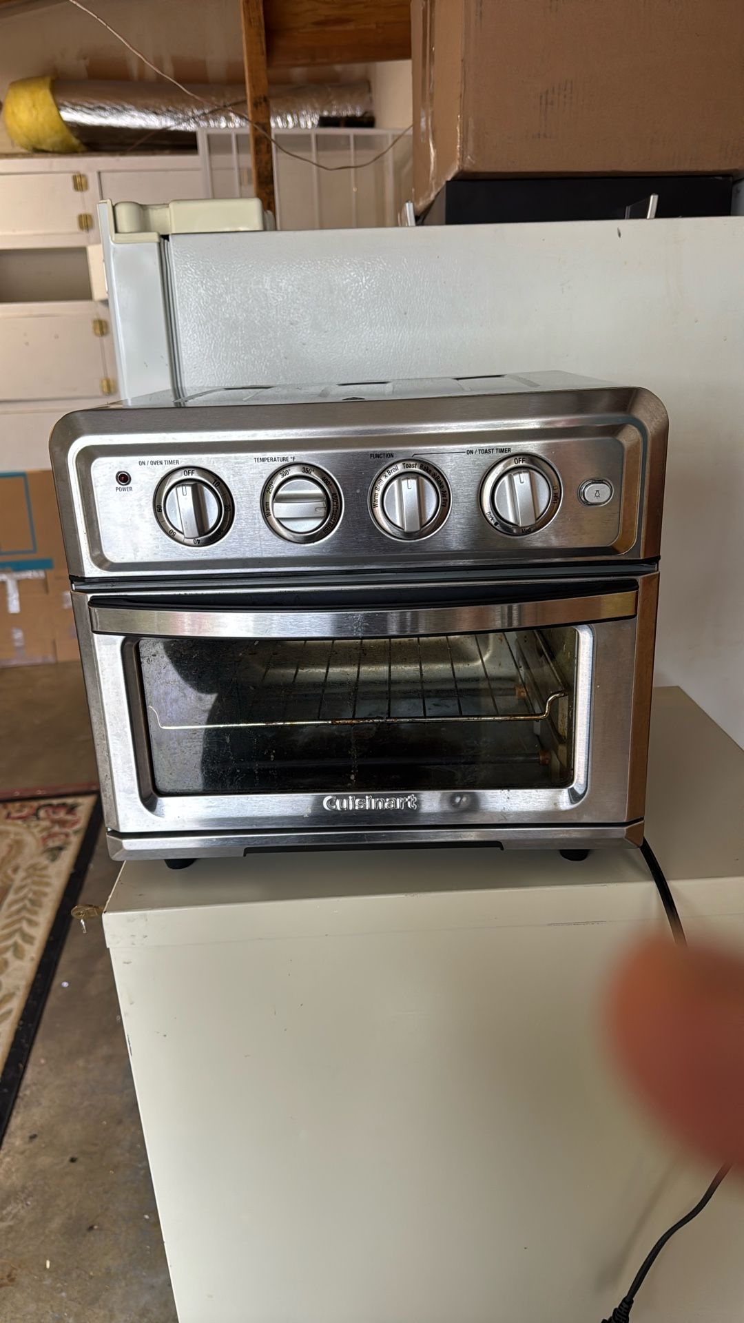 Toaster air fryer used a couple times