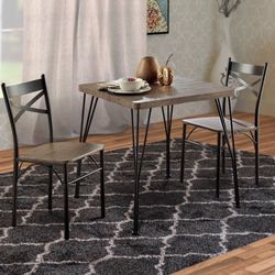 3 PCS BREAKFAST TABLE NEW