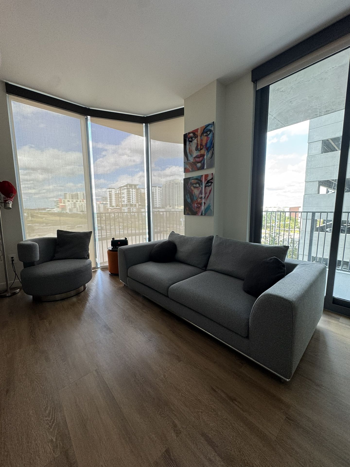 Selling Sofa & Chair (Set) CARLO PERAZZI - Like New Condition!