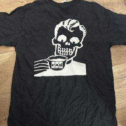 VTG Y2K Gildan Rad coffee t shirt medium  black unisex rad coffee