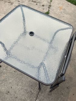 Patio table with 4 chairs