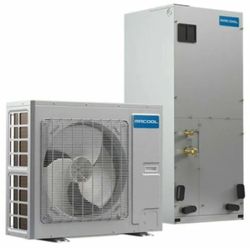 Central Heat System MRCOOL 2 to 3 Ton 18 SEER Variable Speed COLD WEATHER Heat Pump Split System With AC. TWO IN ONE