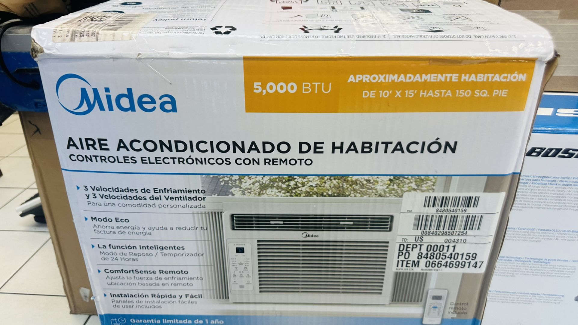 Midea 5000 BTU Window Air Conditioner AC Unit Like New In Box!