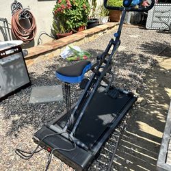 Treadmill/squat Machine