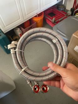 Washer hoses stainless steel