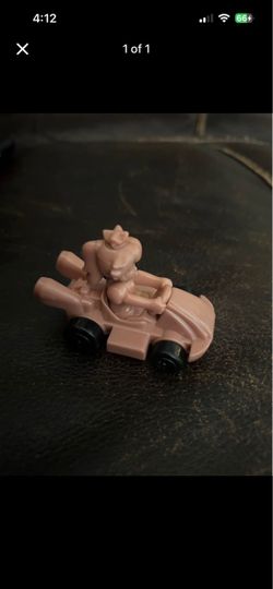 Pink Plastic Cartoon Character Kart Toy