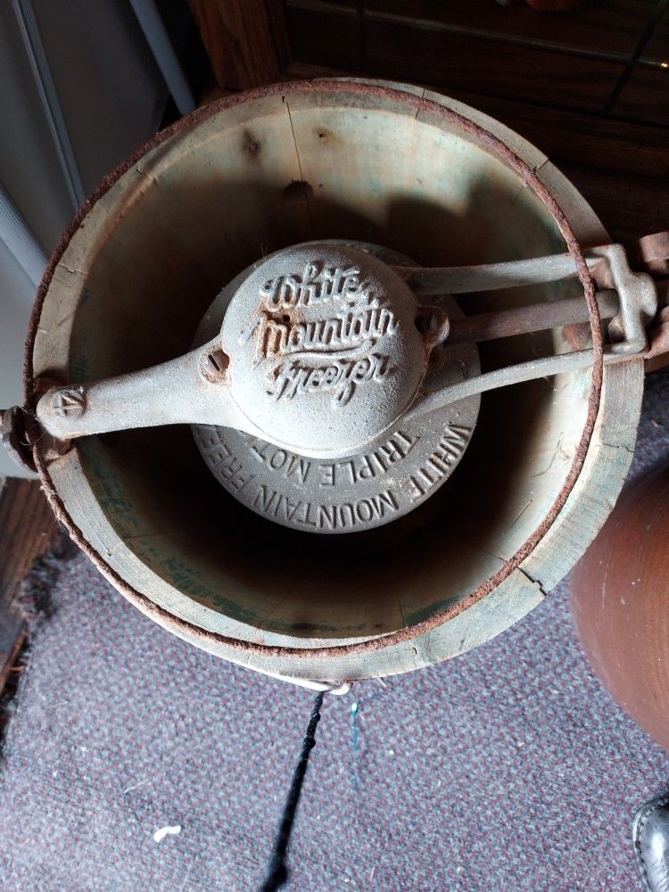 white mountain freezer ice cream maker 1923