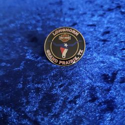 Vintage Longhorn Harley-Davidson Gran Prairie Vest Or Hat Pin 