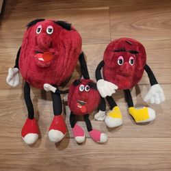 Vintage Raisen Plushes