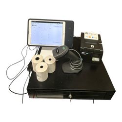 Complete Square Stand POS System Bundle – iPad, Reader, Printer, Scanner & Cash Drawer