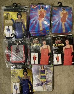 Flapper Halloween Dress Costumes 5.00 Each