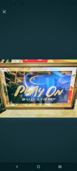 Bud Light Picture Frame