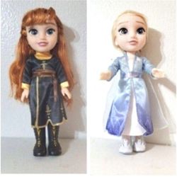 Disney Frozen 2 Elsa Or Anna Adventure Doll 14" - $15 Each Doll