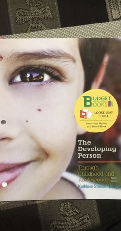The Developing Person 10th edition