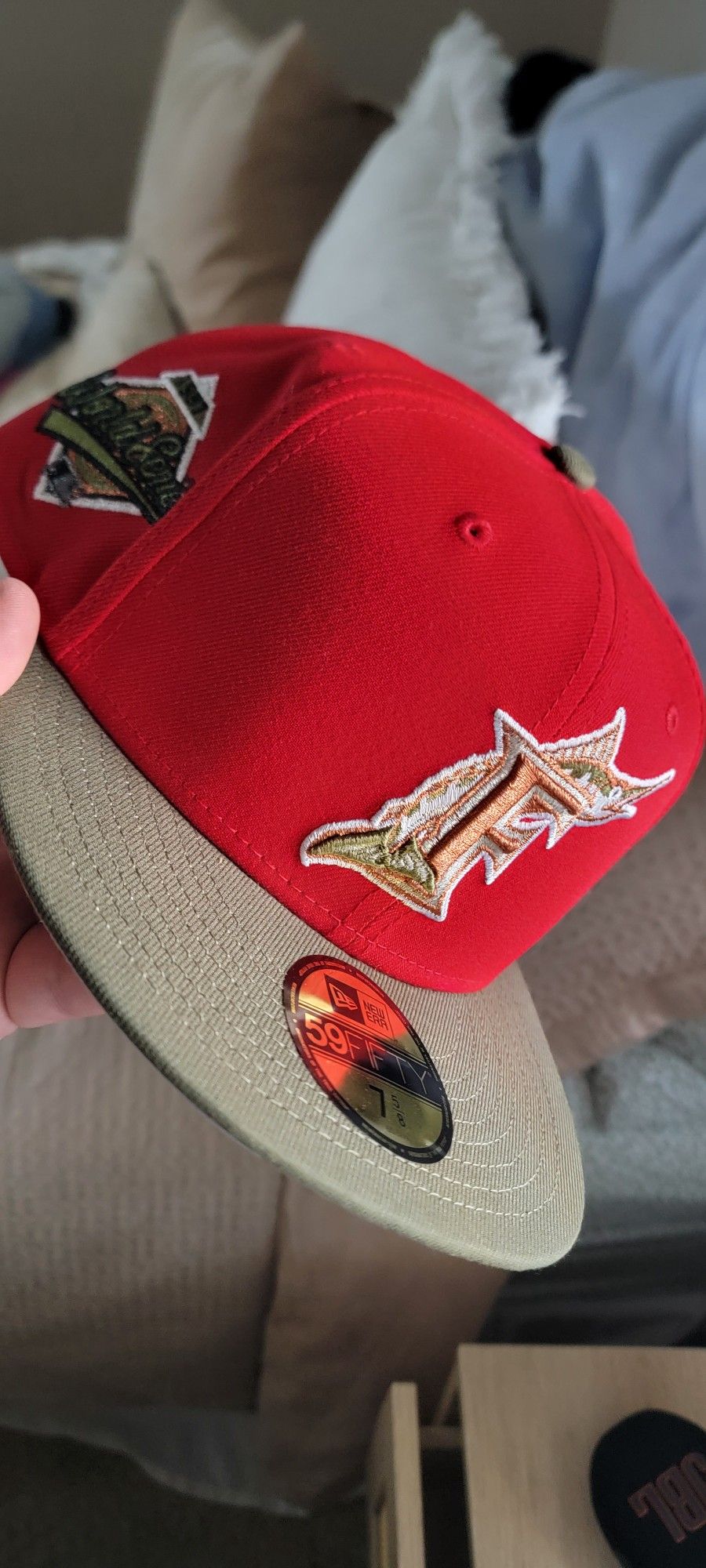 Florida Marlins Hat Size 7 5/8