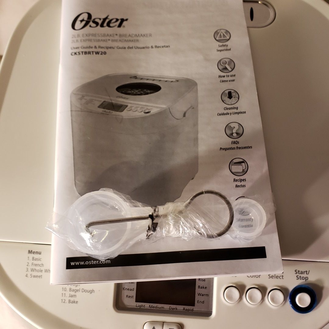 Oster bread maker