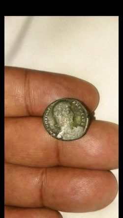 Authentic ancient Roman coin Julius Caesar