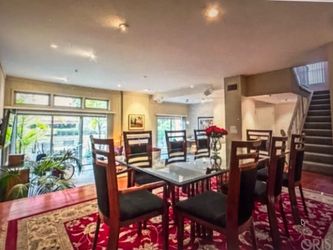 Dining table with 8 chairs
