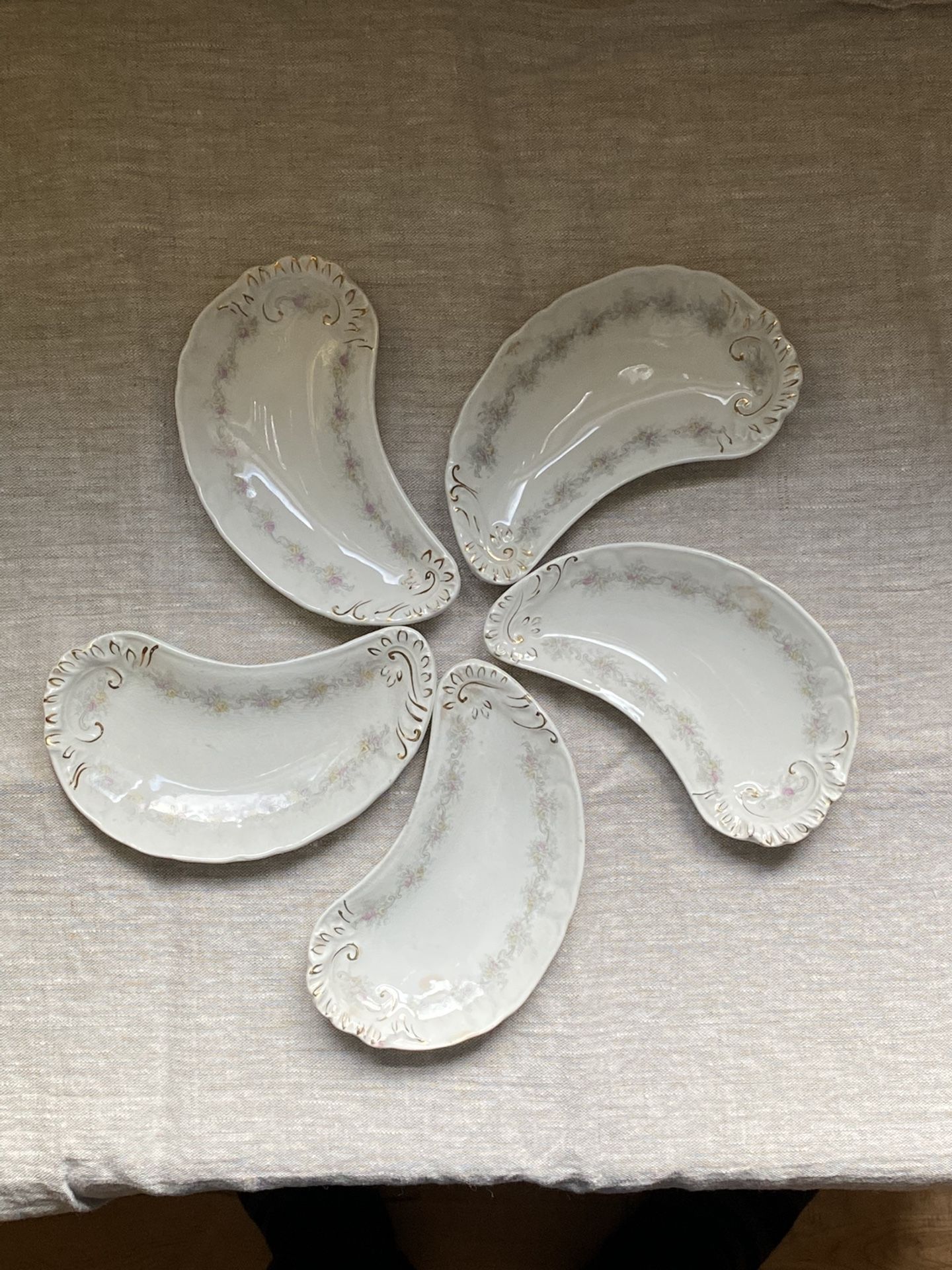 Hanley England China Side Plates