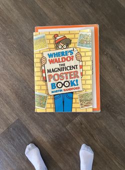 VINTAGE 1991 WHERE'S WALDO? THE MAGNIFICENT POSTER BOOK - HUGE SIZE