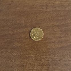 1910 Gold 2 1/2 Dollar