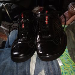 Men's Prada Black  Shoes 
