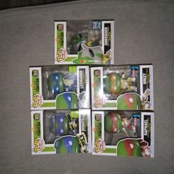 Pop Funko TMNT set 
