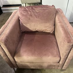 Pink Lizmont Accent Chair
