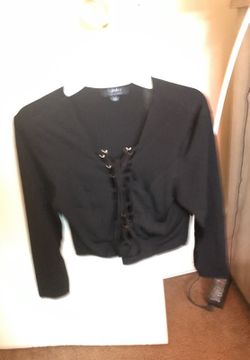 Black crop top