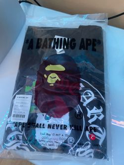 Black chrome hearts bape shirt