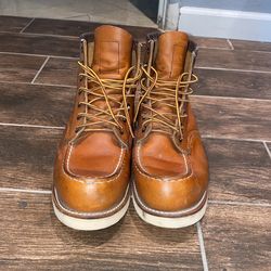 RED WING BOOTS SIZE 8