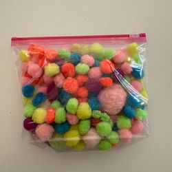 Kids Pom Poms Bag