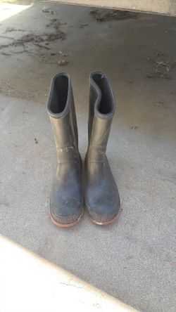 Kids waders rubber boots size 13