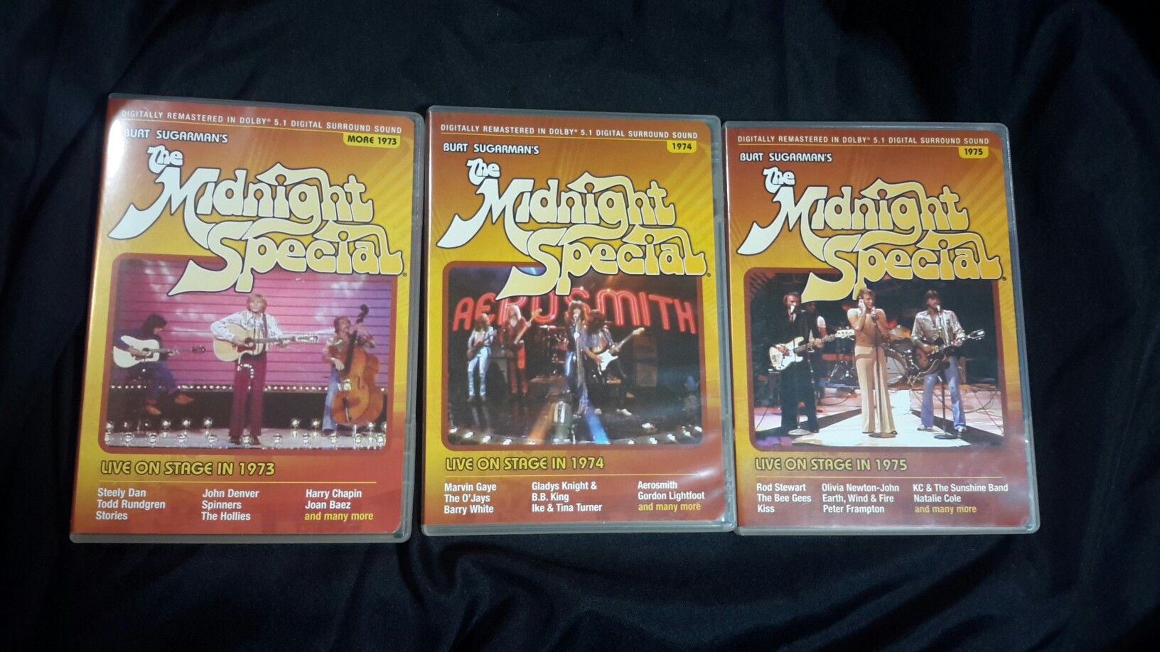 3 Midnight Special DVDs