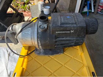 Grundfos irrigation pump.