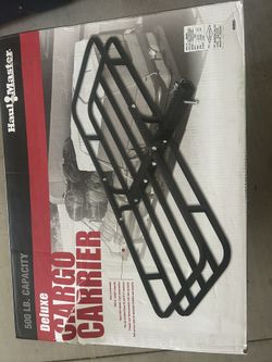 Hitch cargo carrier