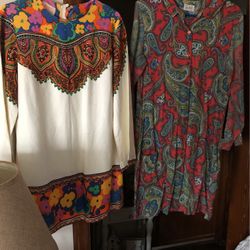 Two Vintage, 60’s Dresses