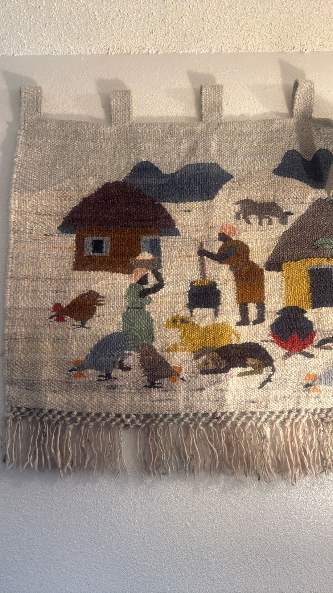 Wall Tapestry Setsoto decor South African Handmade Tapestry