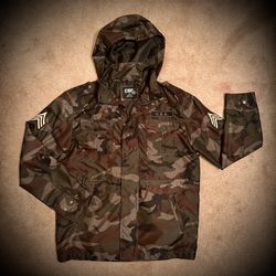 (#124) CSG Men’s Camouflage Windbreaker Jacket