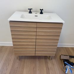 Vanity And Faucet