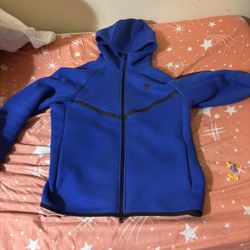 Blue Nike Tech Sweater