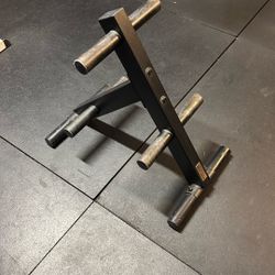 Body-Solid Olympic Plate Tree – Heavy-Duty / Commercial Grade