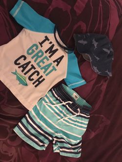 Swim outfit 12-18 mos