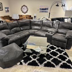 Two Piece Recliner Sectional