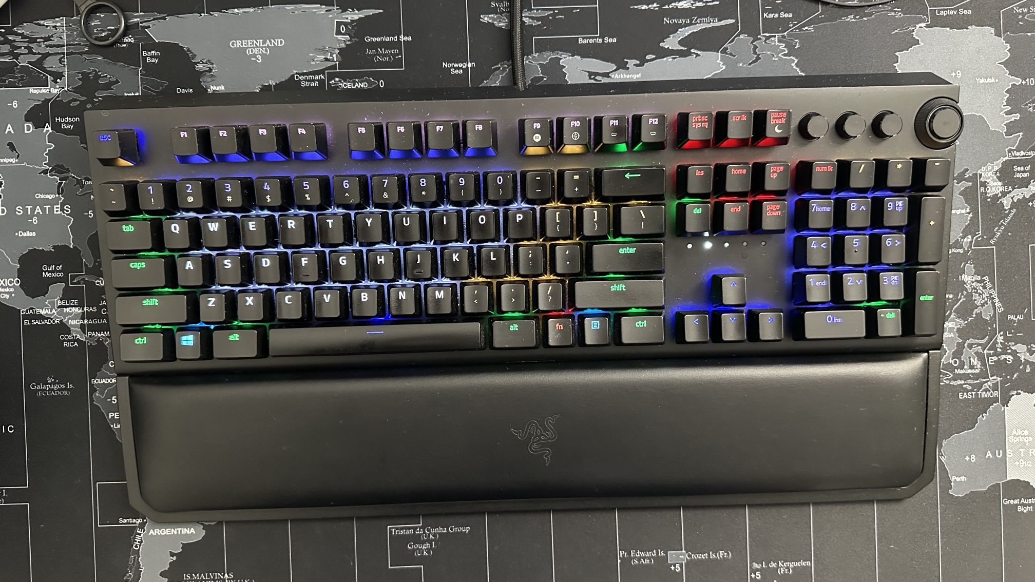 Razer Blackwidow Elite Mechanical keyboard - Wired (Green switches Tactile & Clicky)