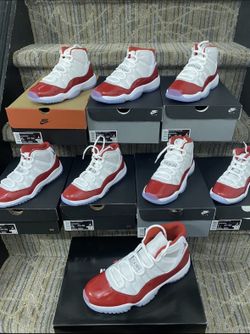 Nike Air Jordan 11 Cherry Varsity Red CT8012-116 Size 12 M /13.5 W