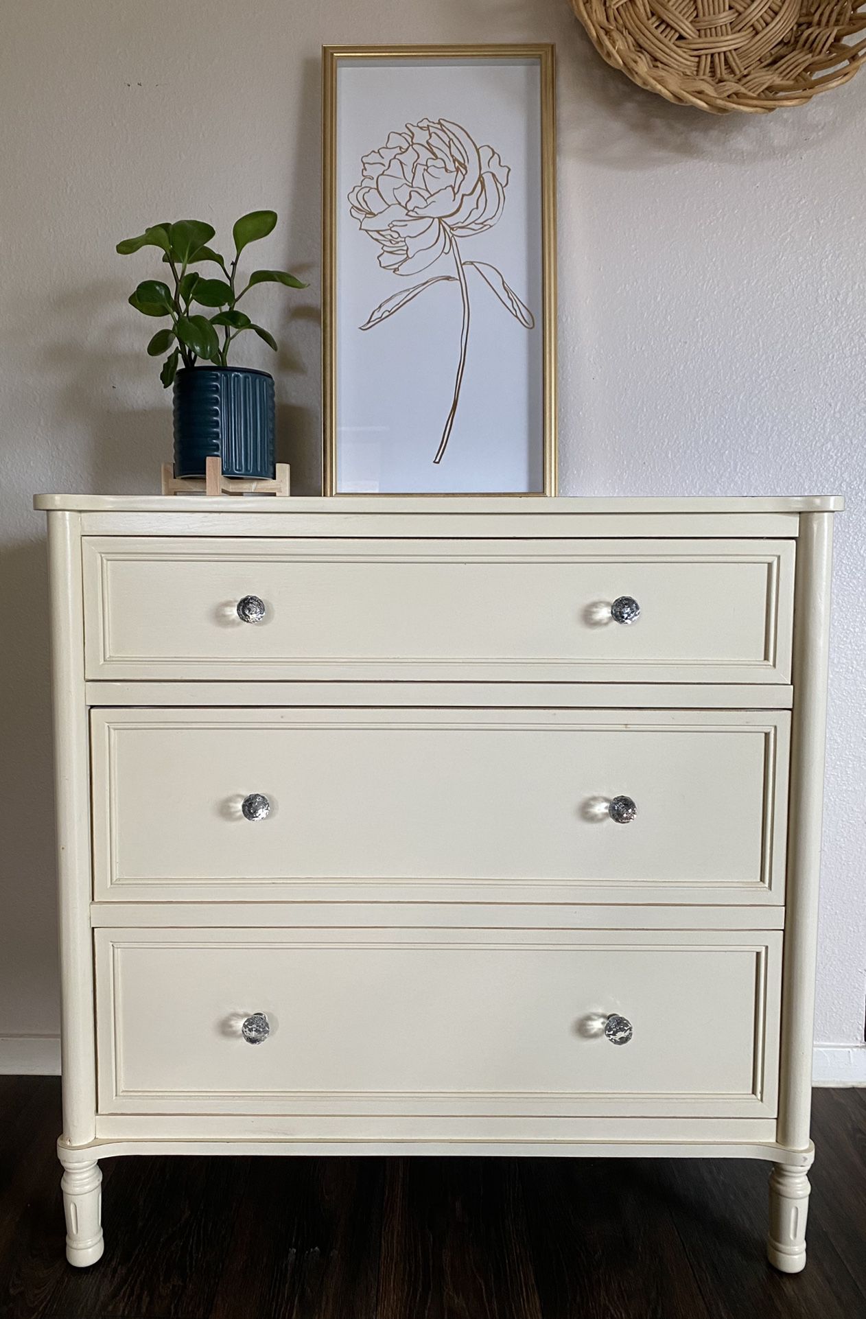 Off White Small Dresser Or Nightstand