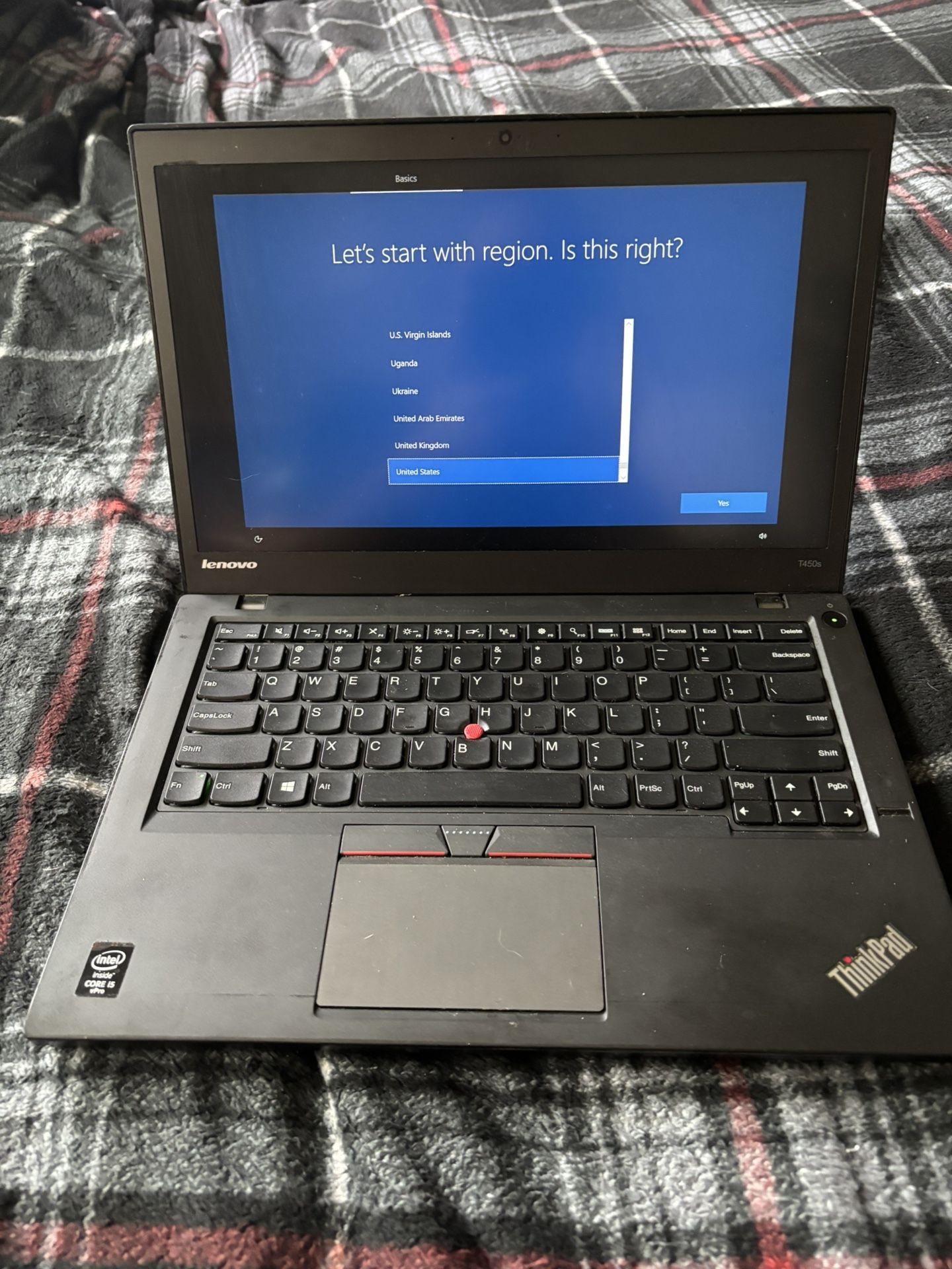 Lenovo Thinkpad T450s