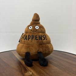 Punchkins “poop Happens” 6” Plush