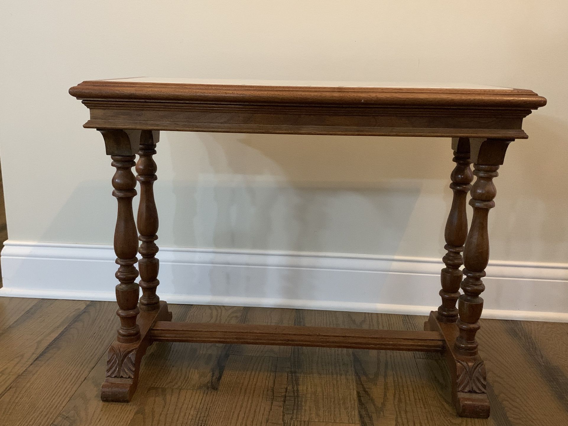 Antique Marble Top Table